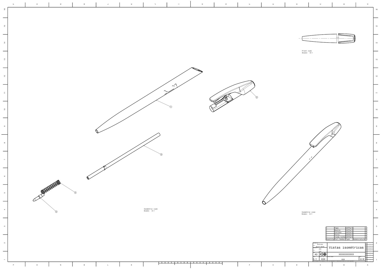 Tomás Tuku: Diseño de bolígrafo