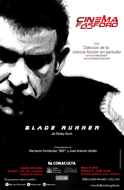 Exhiben "Blade Runner" de Ridley Scott en la Capilla Alfonsina del INBA