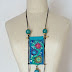 Fabric jewelry - Necklace designs