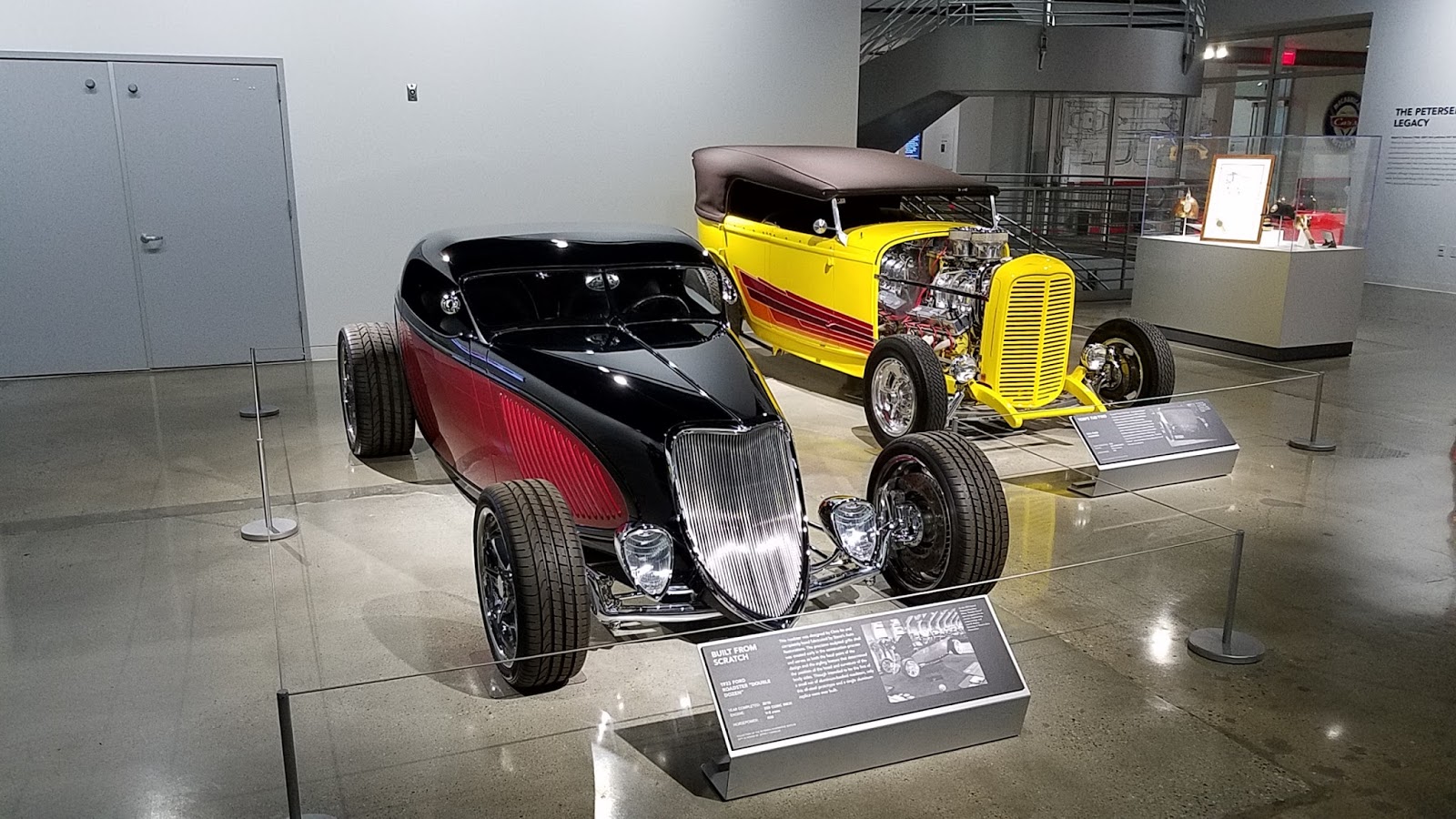 Don's trip through the U.S. and beyond. Peterson Car Museum