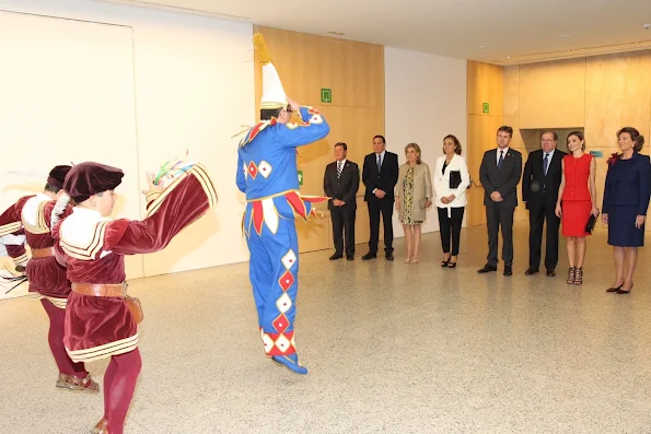 Queen Letizia of Spain who is Honorary President of the Spanish Association Against Cancer (AECC)