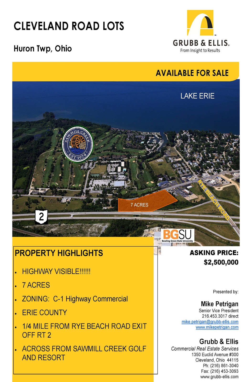 MikePetrigan New Listing Cleveland Road Sawmill Creek Acreage