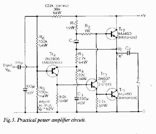 A practical power amplifier circuit - Electrical Engineering Books