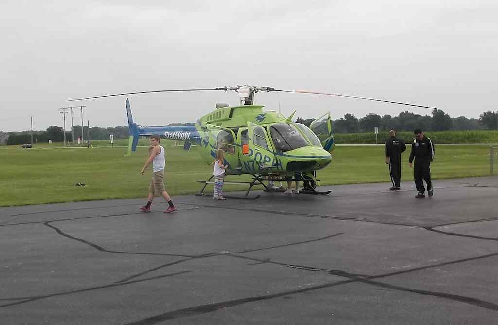 Rensselaer Adventures Fly in and car show