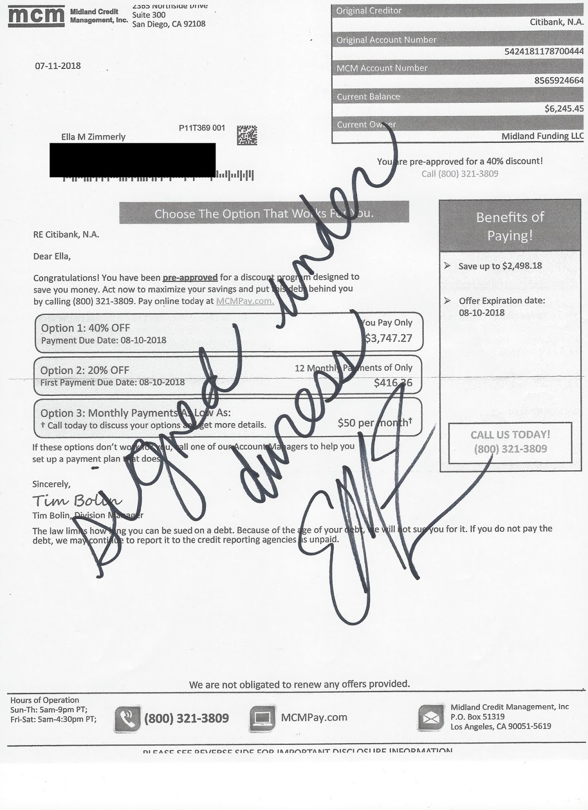 Finding One's Place Signed. Under. Duress.