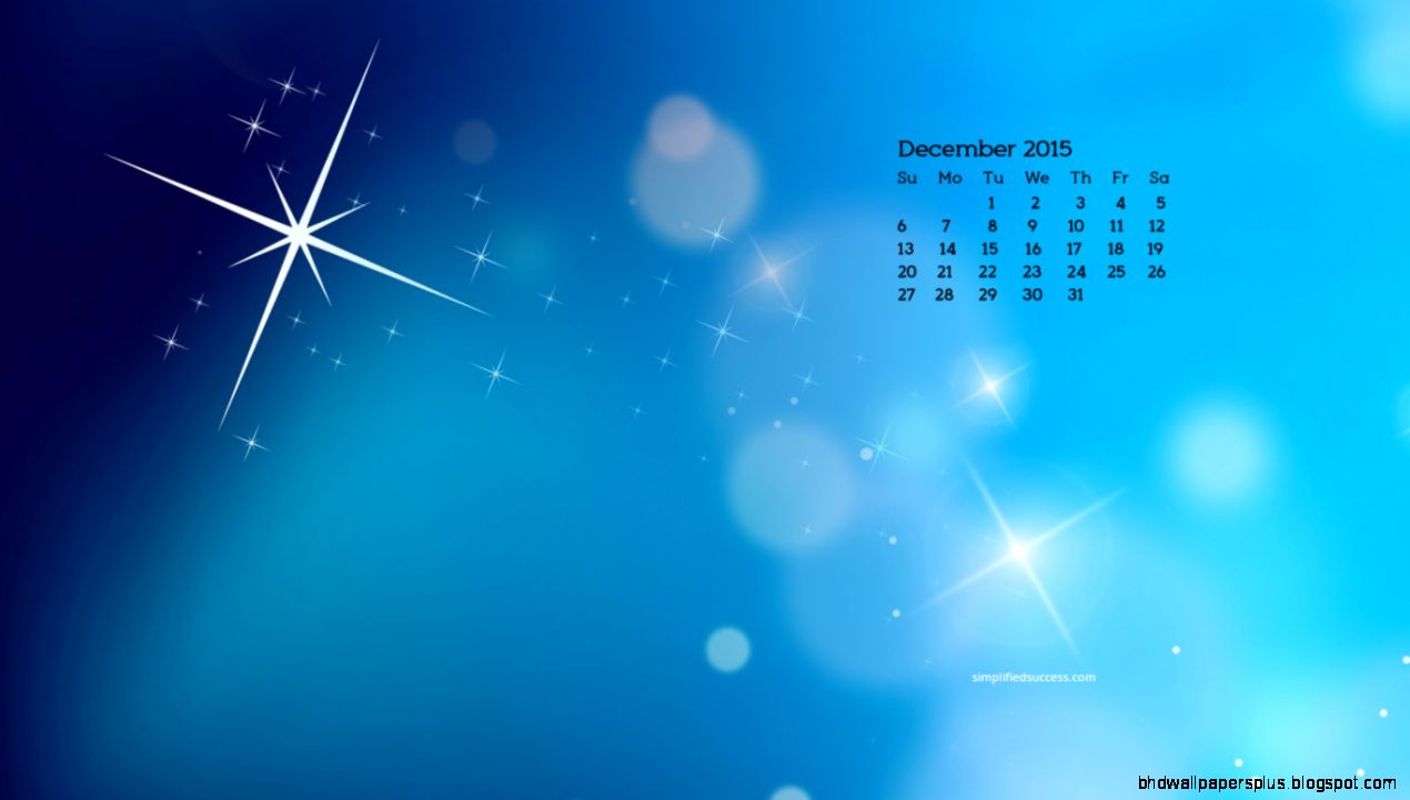 Desktop Christmas Calendar December 2014