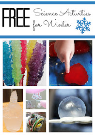Free Science Activities for Kids to do in Winter