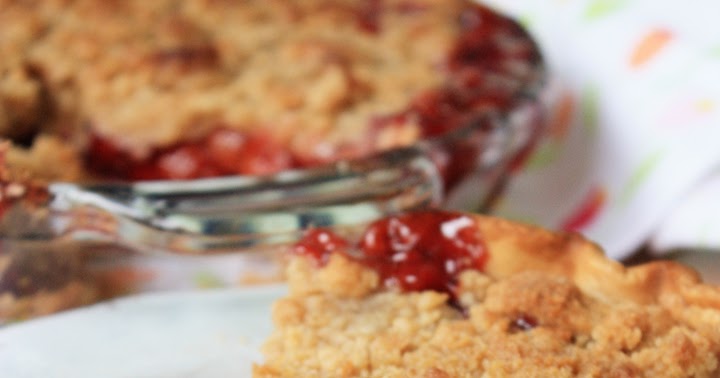 Cherry Crumb Pie | Mostly Homemade Mom