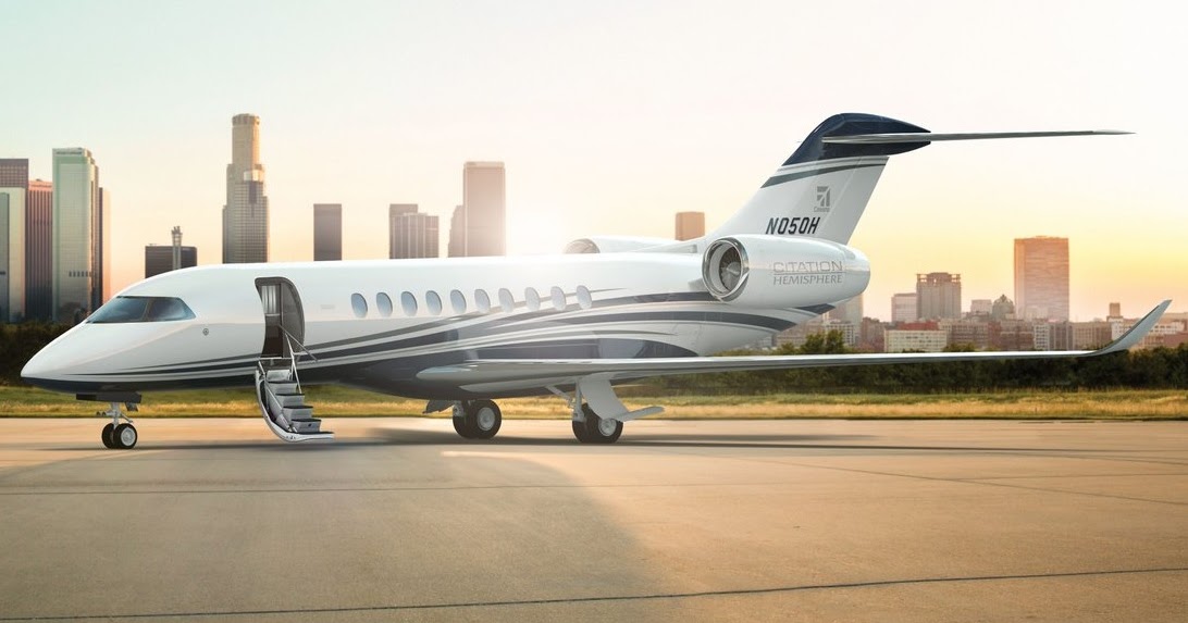 Así es el Citation Hemisphere, el nuevo jet ejecutivo de