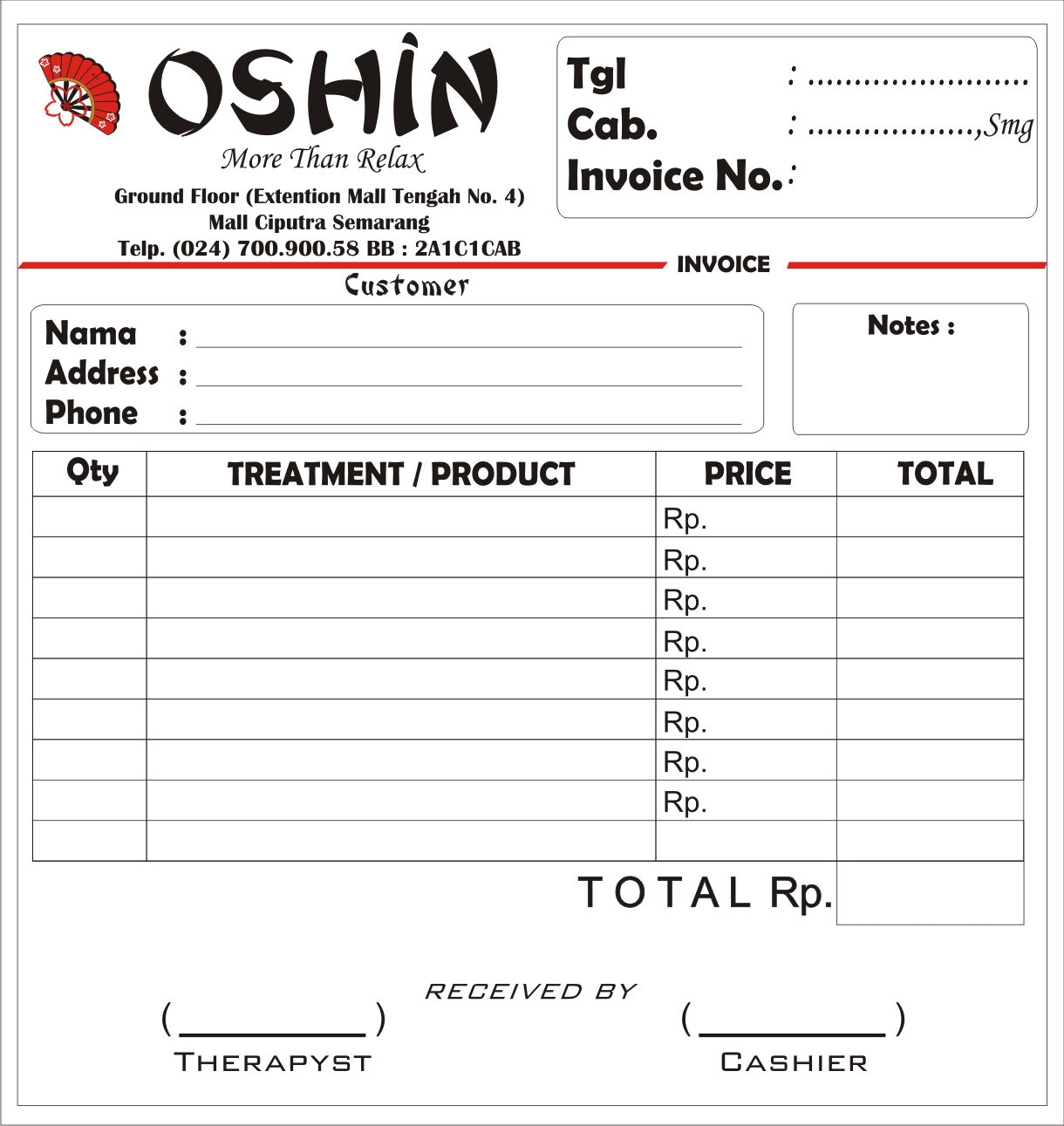 Terpopuler 12+ Contoh Desain Nota Rumah Makan