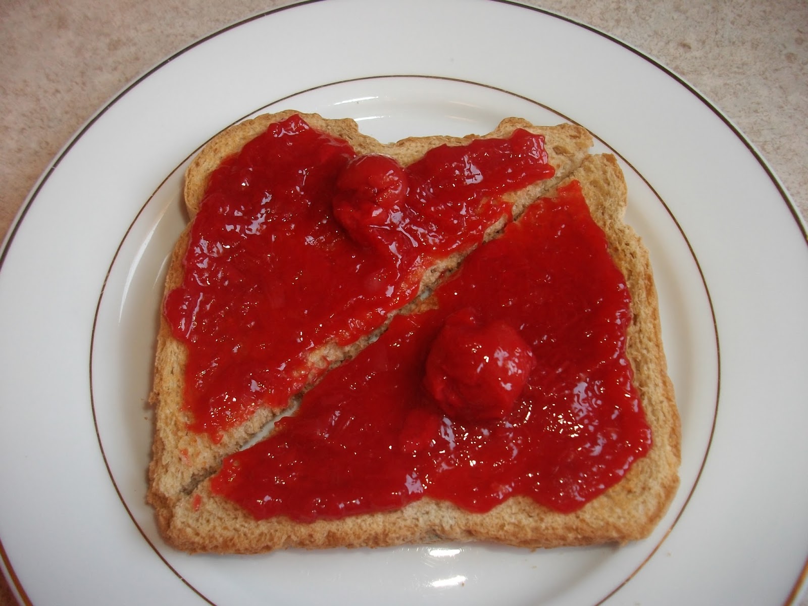 Domestic Goddess's Recipe Box: Sugar Free Rhubarb Cherry Jam