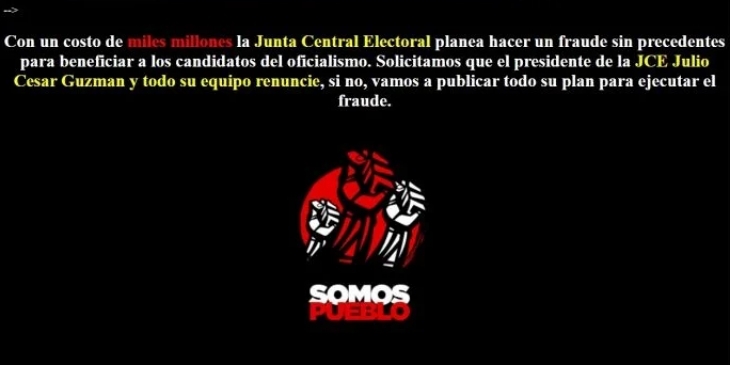Hackean la página del Listín Diario Hackean la página del Listín Diario