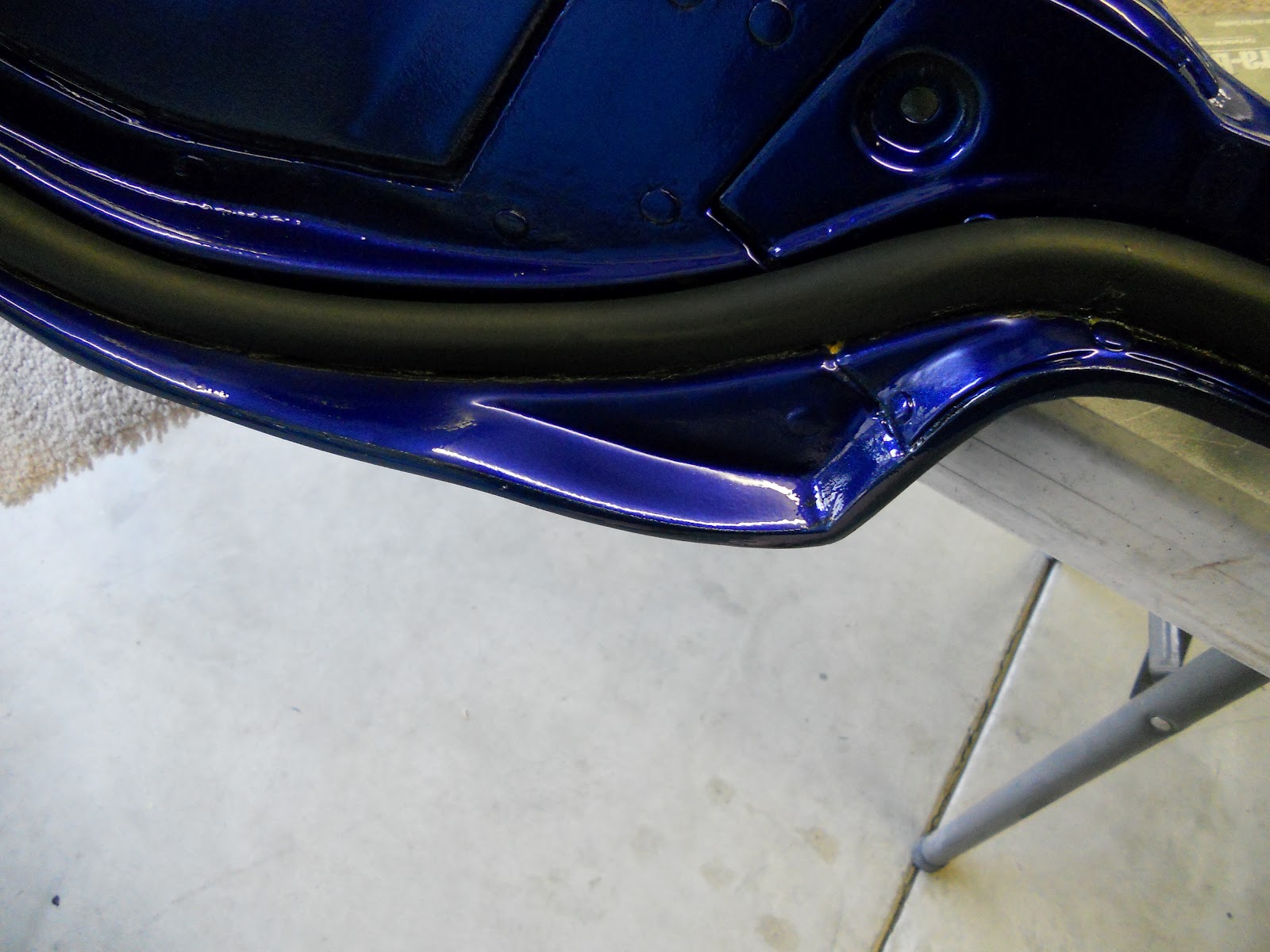 1963 Corvette Sting Ray Split Window Coupe Restoration Door Edge