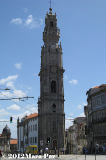 Clerigos Tower in Oporto