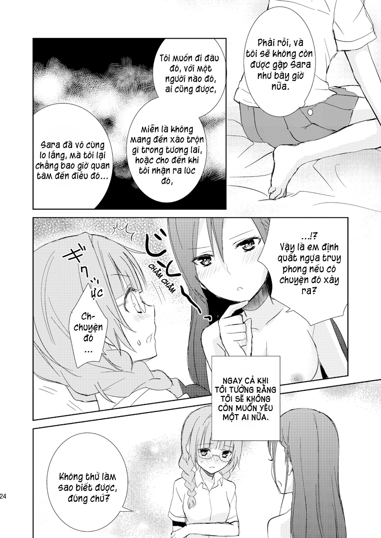 HentaiVN.net - Ảnh 22 - Tuyển tập Yuri Oneshot - Chap 147: Mikansei No Kimochi