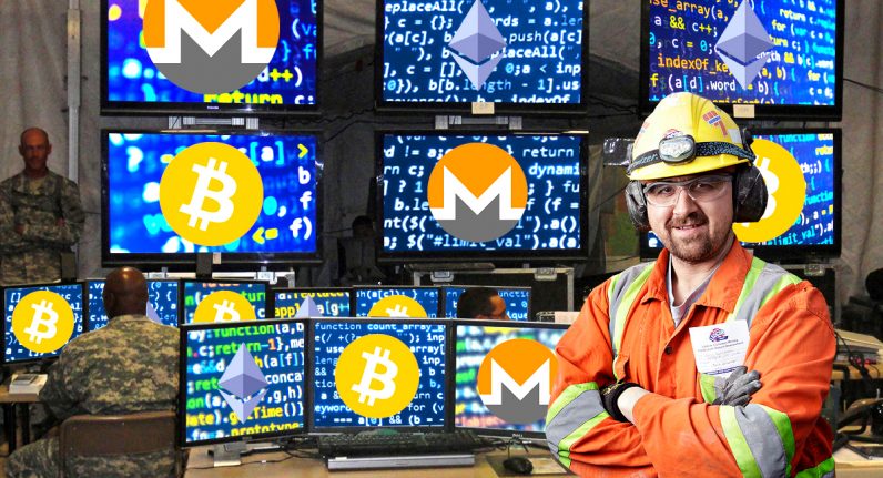 50,000 sites infected with cryptocurrency mining malware