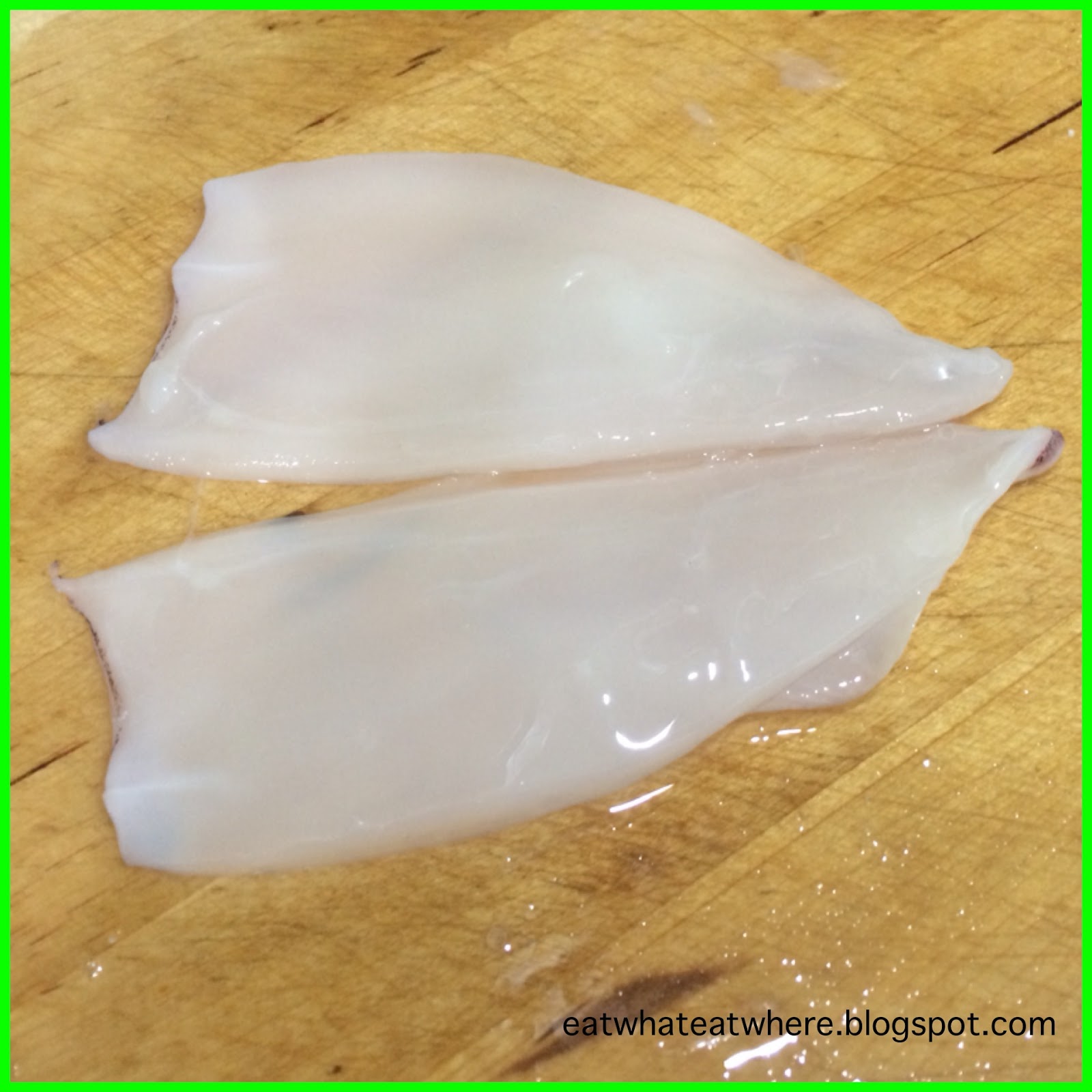 Eat what, Eat where?: How to Prep Squid