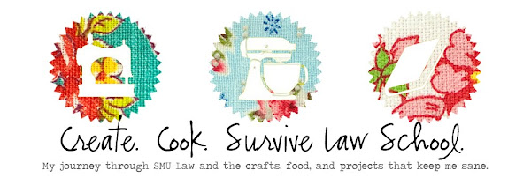 Create. Cook. Survive Law School.