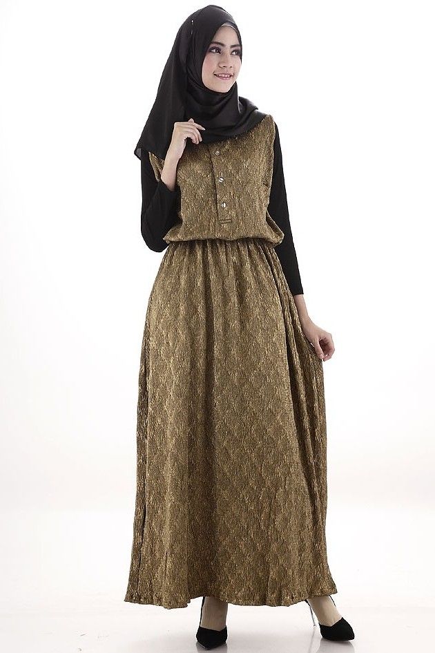 Model baju  pesta  terbaru  muslim  kebaya brokat  renda sifon 