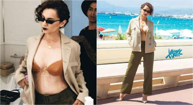 Kangana Ranaut Picks up a Retro Look at Cannes 2018 and Slaying it