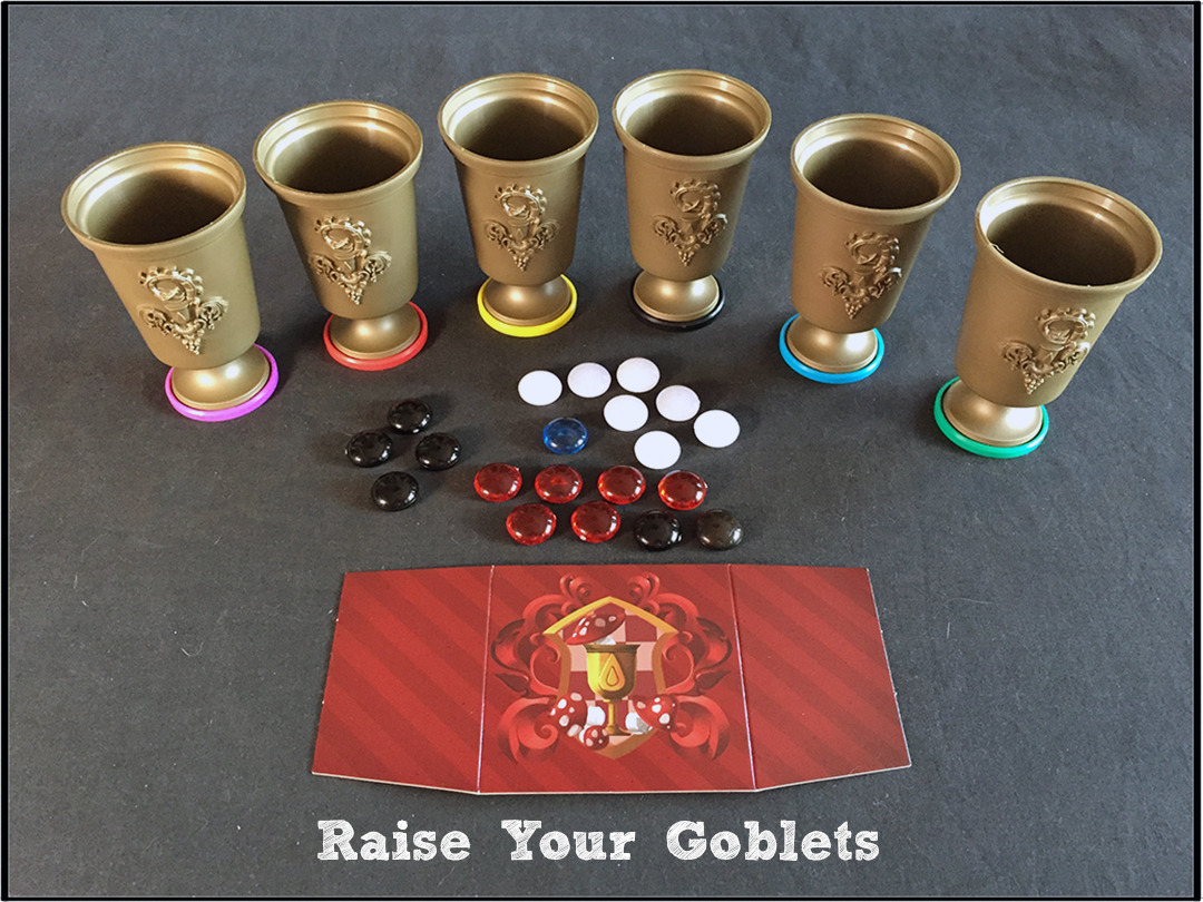 Boardgame Review Raise Your Goblets!