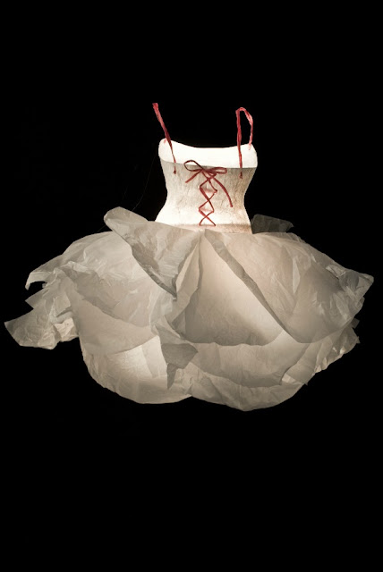 Sculpted Paper Dresses - Georgia Karanika-Karaindrou