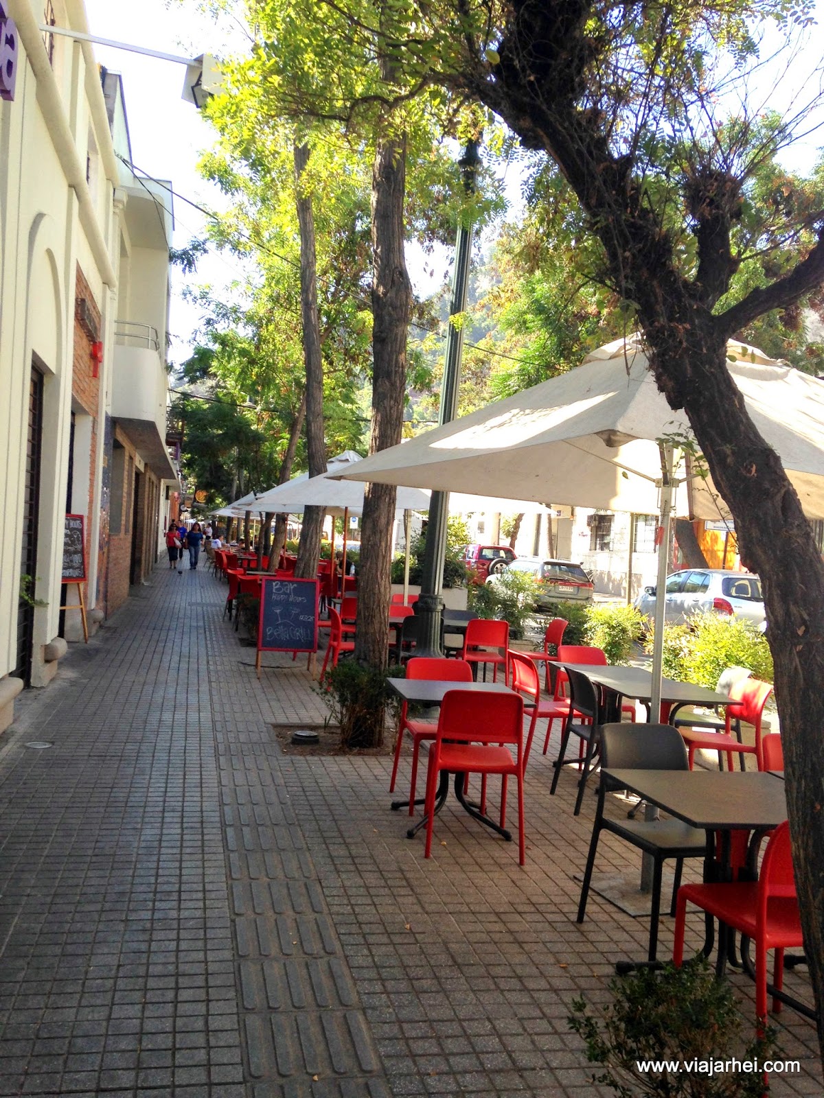 Patio Bellavista em Santigo lugar de comer e comprar Viajar hei