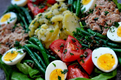 The JC100: Julia Child's Niçoise Salad - Photo by Michelle Judd of Taste As You Go
