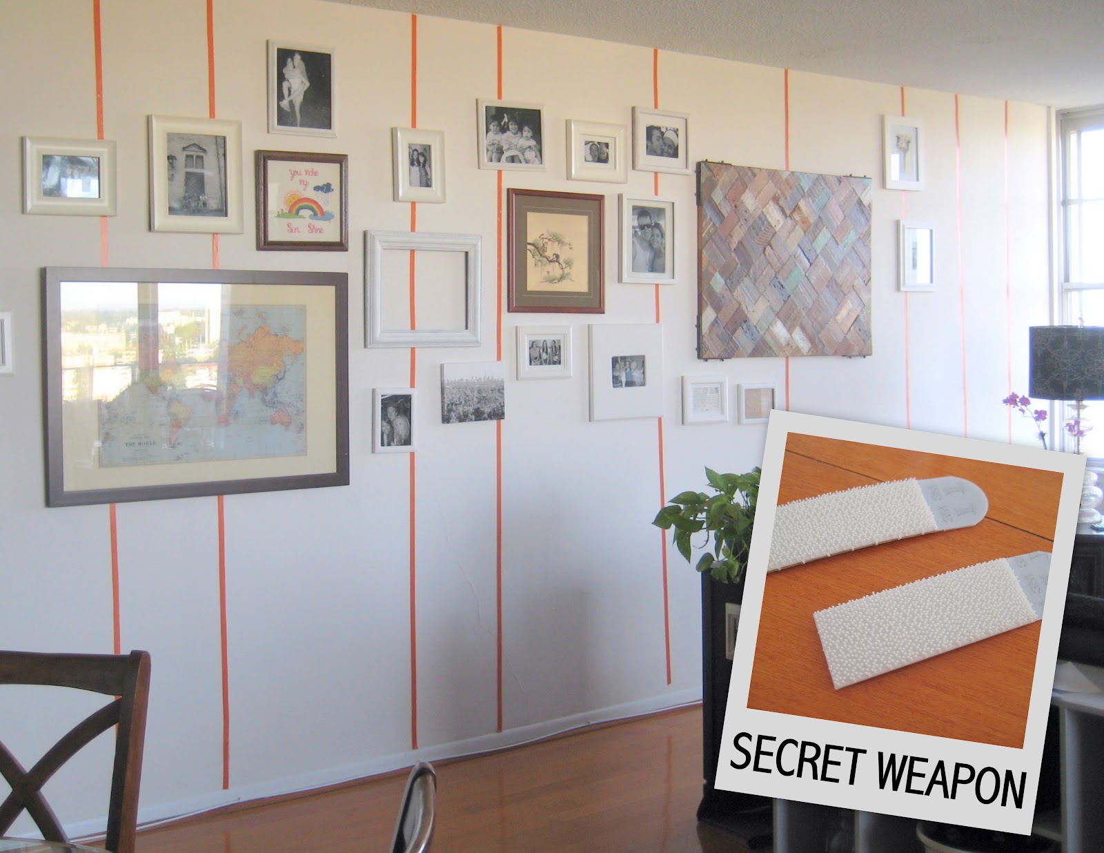 Rental Trick #2: 3M picture hanging strips - C.R.A.F.T.