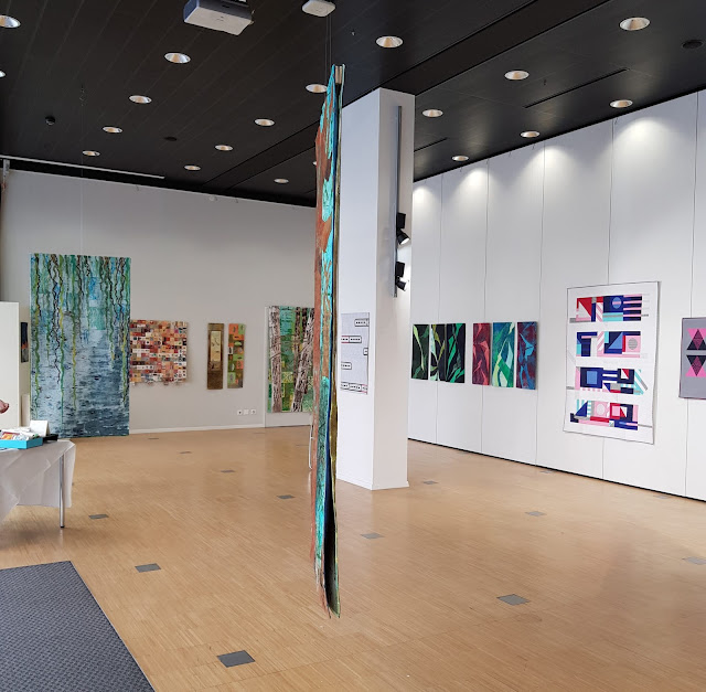 Luna Lovequilts - ART-TEX exhibition at Espace 25 in Fribourg - Switzerland