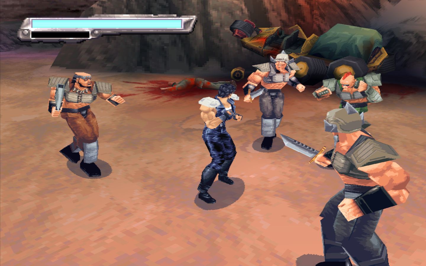 Anime Games HD: PS1 Hokuto no Ken