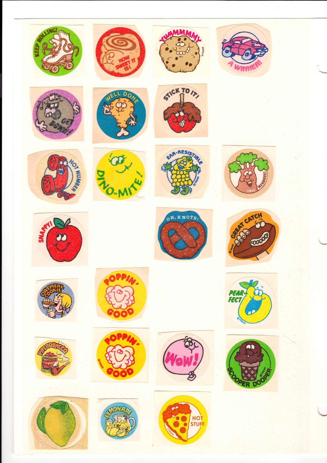 My 1980's Vintage Sticker sites & Personal Collection