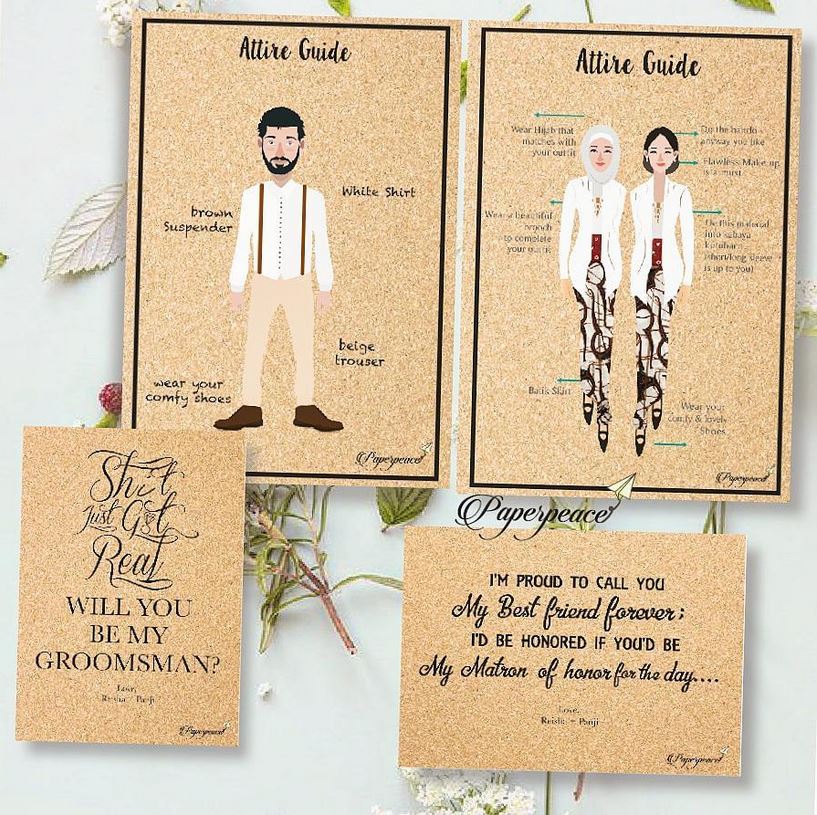 paperpeace-simple-bridesmaid-card-attire-guide-with-rustic-theme