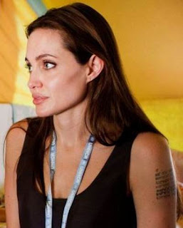 Angelina Jolie Tattoos, Tattooing