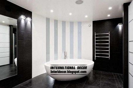 black and white tiles for bathroom, black bathroom tiles