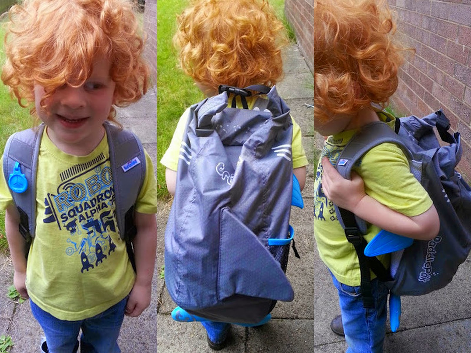 A Paddlepak from Trunki - what does a Paddlepak look like on a 4 year old