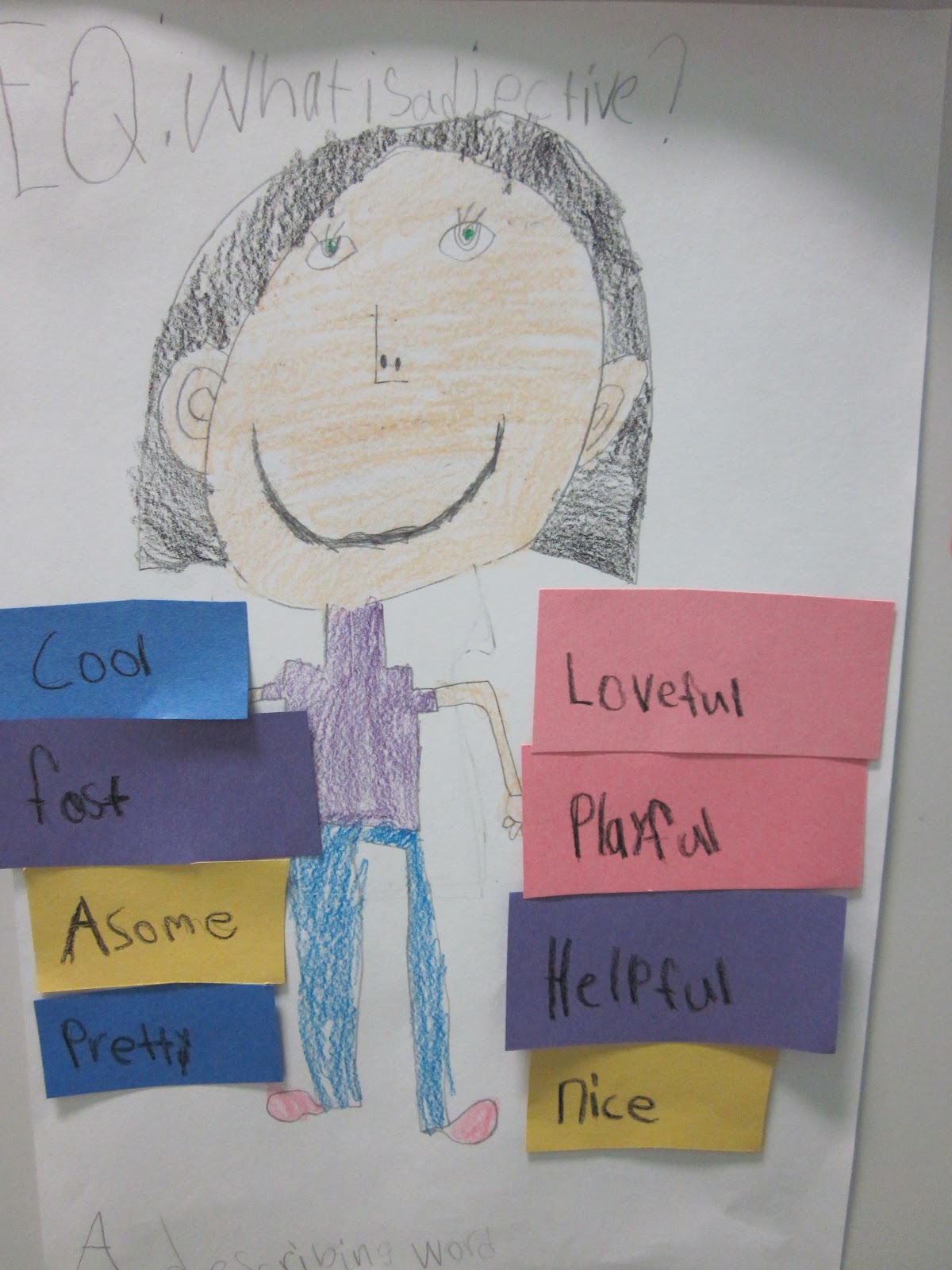 First Grade Fairytales Awesome Adjectives 