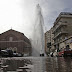 LA METAFORA DEL GEYSER A ROMA IN PIAZZA SANTA EMERENZIANA