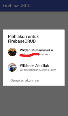 Screenshot_FirebaseCRUD Autenikasi dengan Akun Google Screenshot_FirebaseCRUD Autenikasi dengan Akun Google