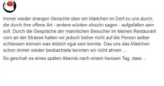 Meine geheimen Geschichten: Das nackte Girl