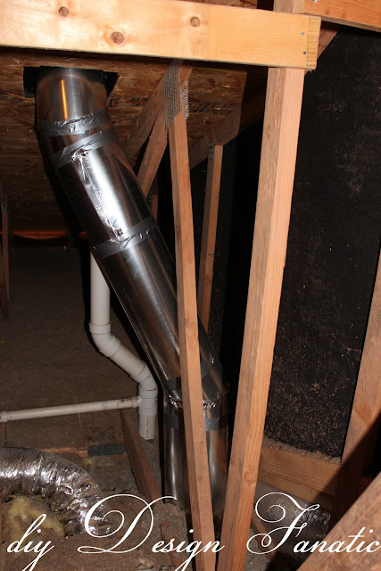 Here's the duct-work all connected.
