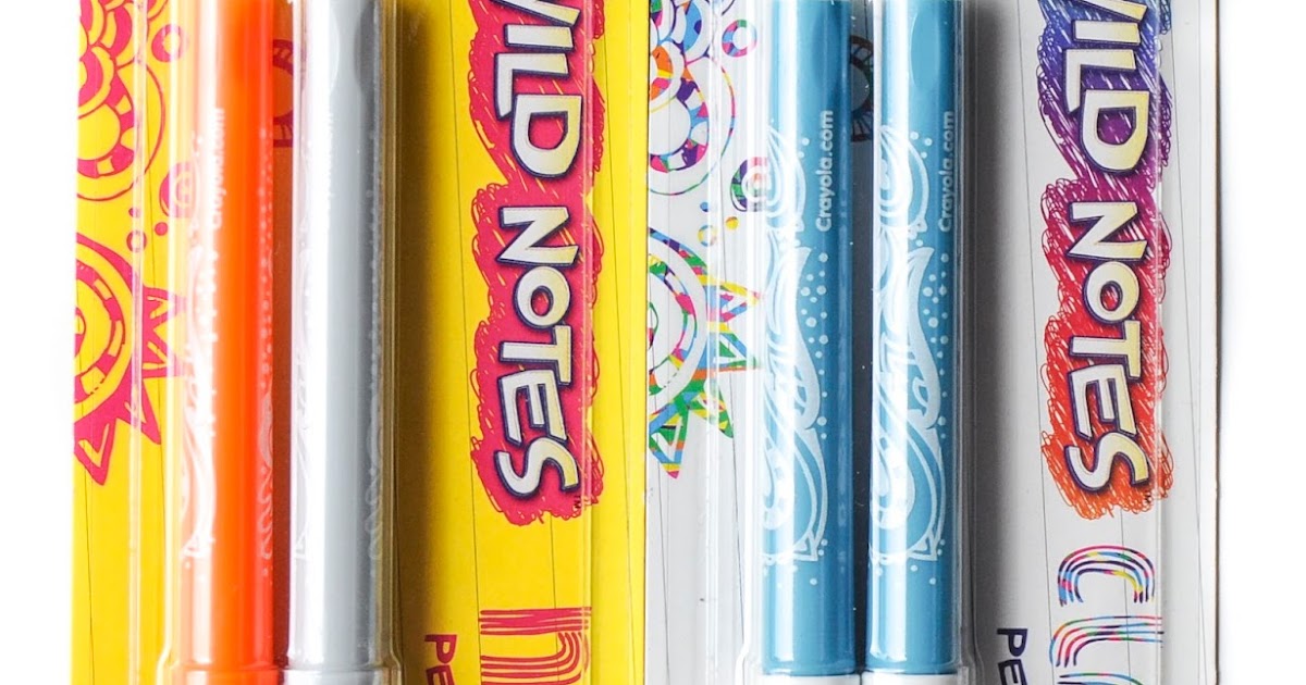 Crayola Wild Notes Pens Jenny's Crayon Collection