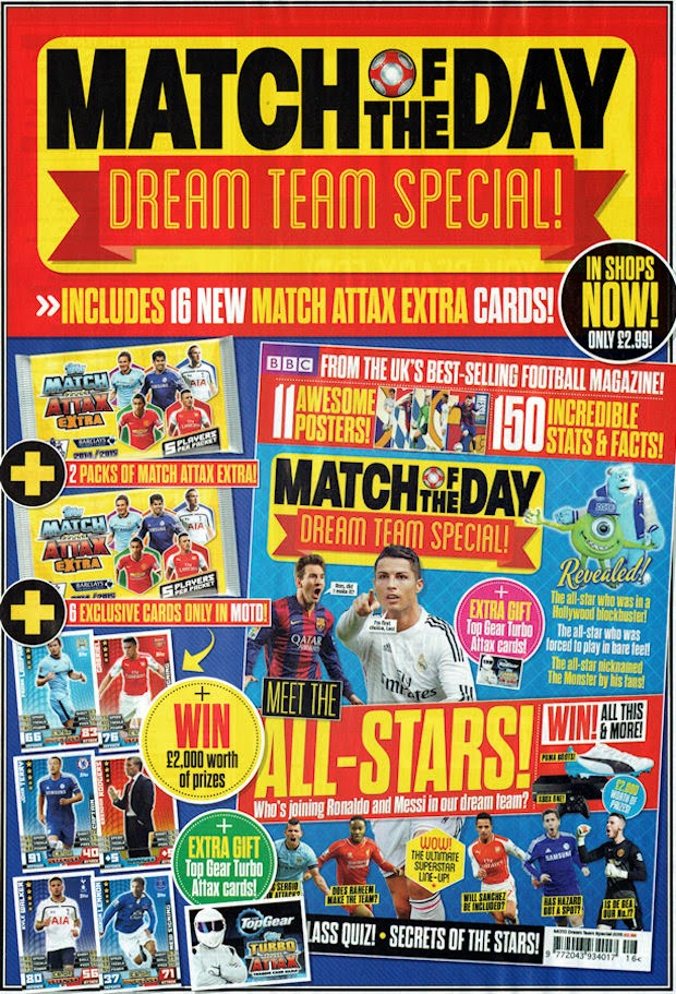 364 RON VLAAR-ASTON VILLA Match attax 2014//2015-homme du match