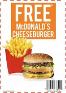 Free Cheeseburger Coupons