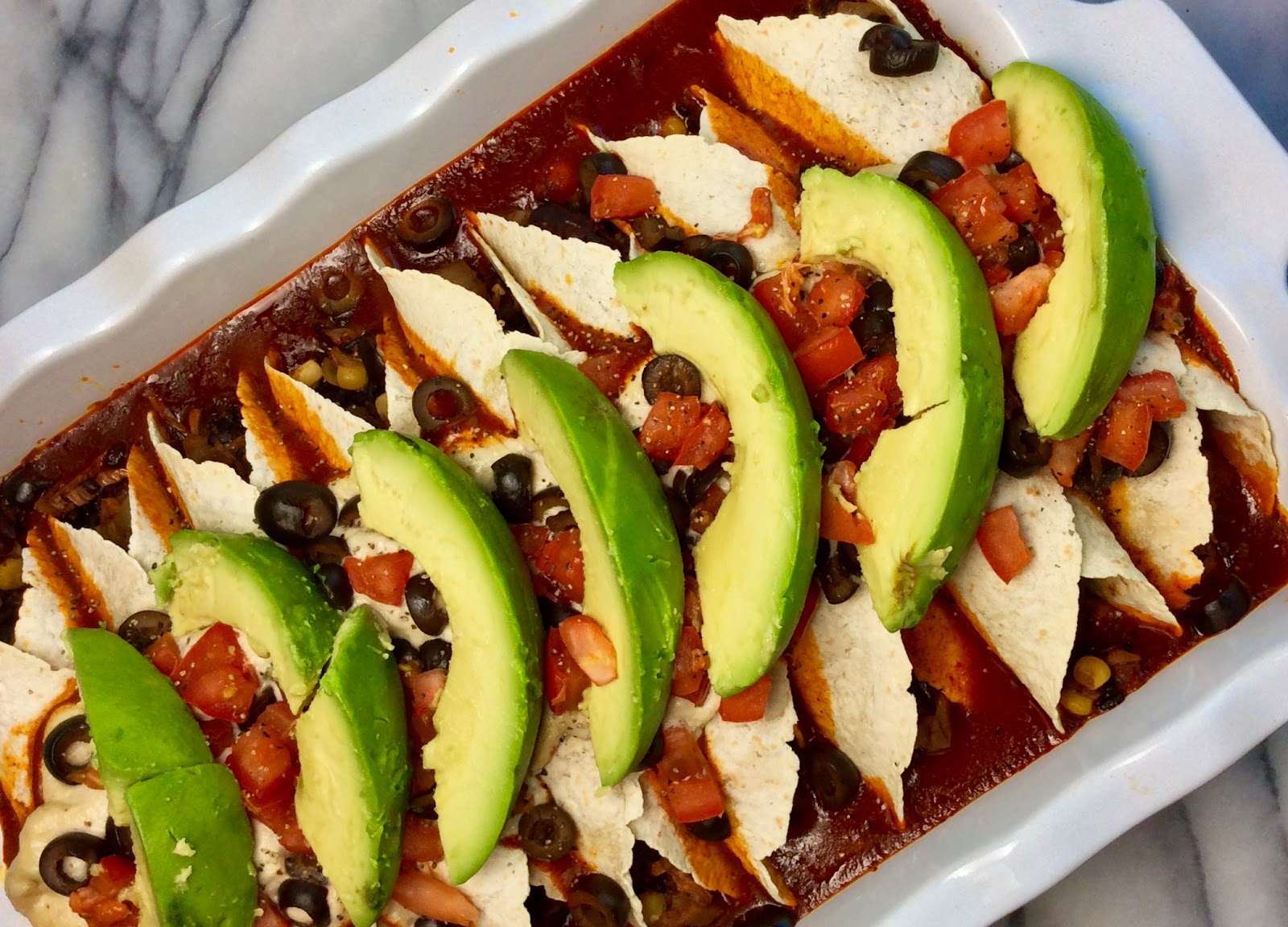 Food Fitness by Paige Vegan Jackfruit Enchiladas