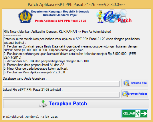 Dwi Purwa Instalasi eSPT PPh 2126 2014 (plus update 2.3)