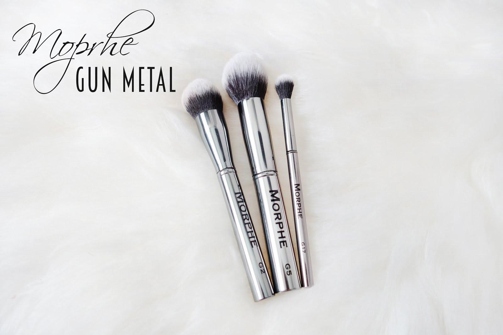 Morphe Brushes | Gun Metal Collection Review