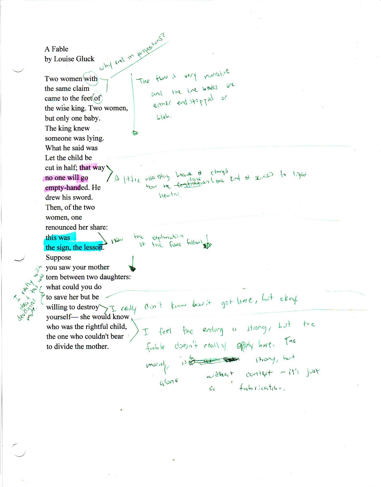 Importance of fables pdf picture