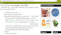 Internet | Memunculkan Tag HTML di Blog