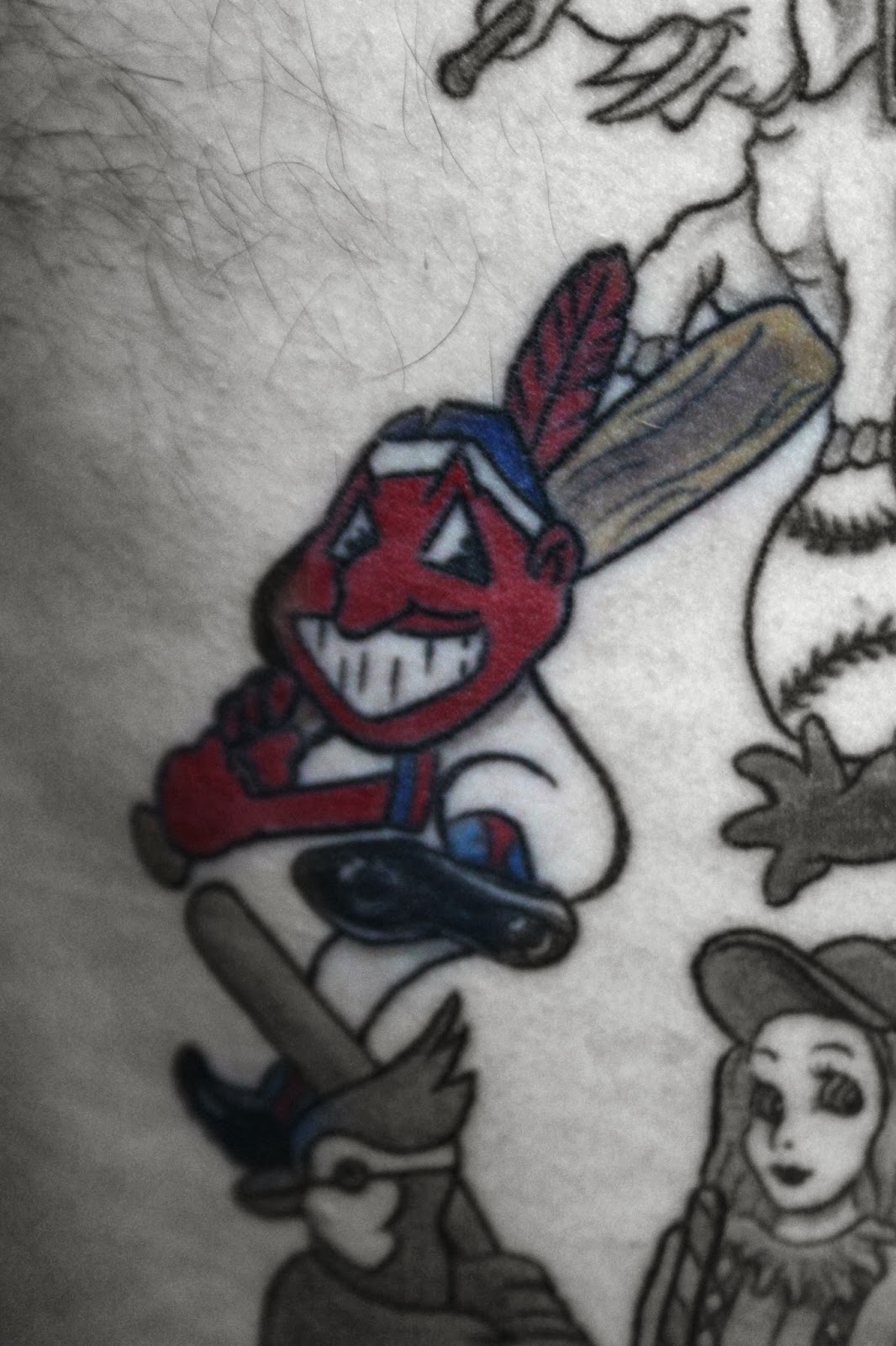Hats and Tats: A Lifestyle: July 20- Cleveland Indians